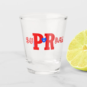 Ein Schuss Ricanisches Crema-Suprema-Shotglas Schnapsglas