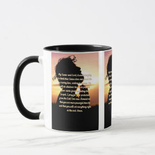 Ein Schutzgebet vor bösen Zwei-Tonen-Tasse Tasse