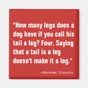 Ein Schwanz ist kein Leg Magnet