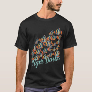 Ein Schwarm schwimmender Tigerbarben T-Shirt