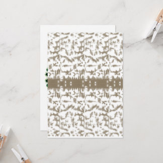 ein Schwarz-Weiß-Foto eines Musters Einladung