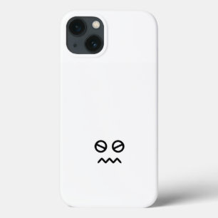 ein Schwarz-Weiß-Foto eines Uhrturms Case-Mate iPhone Hülle