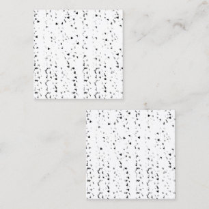 ein schwarz-weißes Foto Regen fällt Telefonnummerkarte