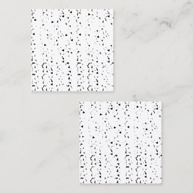 ein schwarz-weißes Foto Regen fällt Telefonnummerkarte (Vorne/Hinten)