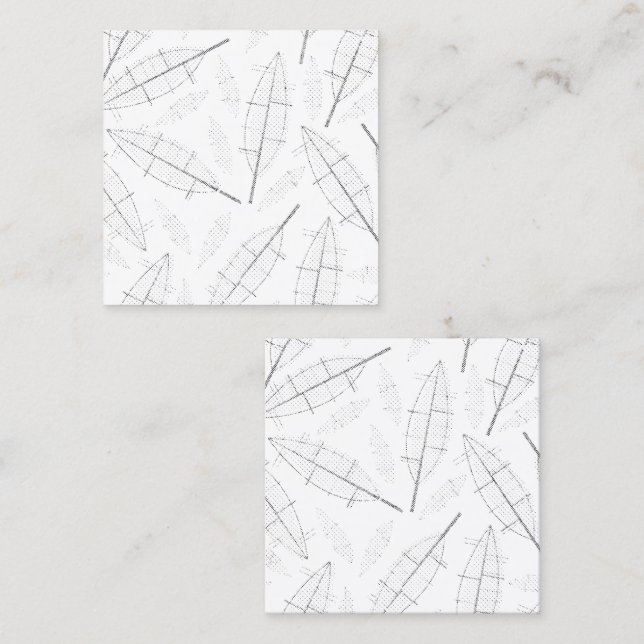 ein schwarzer Rahmen mit weißem Hintergrund mit Li Telefonnummerkarte (Vorne/Hinten)