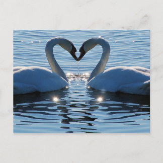 Ein Schweizer Herzkuss, Spiegelungen der Liebe Postkarte
