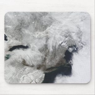 Ein schwerer Wintersturm Mousepad