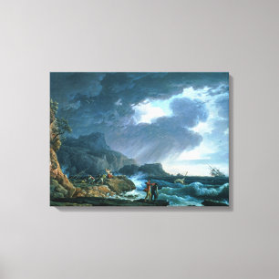 Ein Seastorm, 1752 Leinwanddruck
