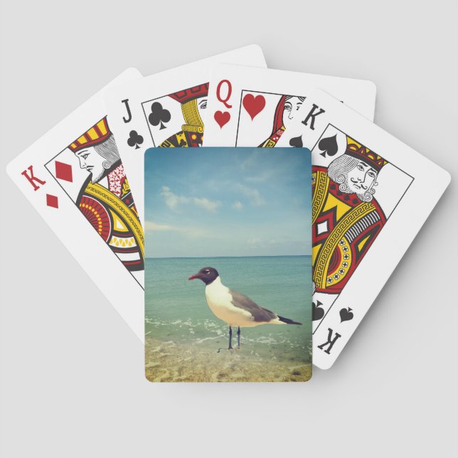 Ein Seeadler Spielkarten (Rückseite)