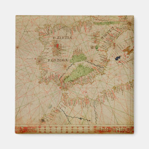 Ein Seeatlas Magnet