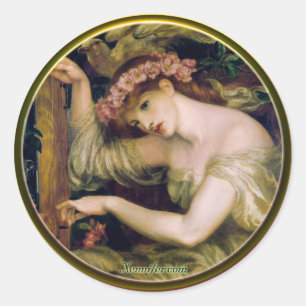 Ein Seebann-Aufkleber Runder Aufkleber