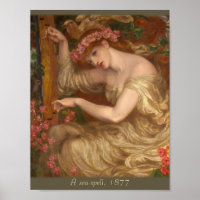 Ein Seeblick von Dante Gabriel Rossetti CC0047