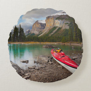 Ein Seekanadier an Land bei Spirit Island Rundes Kissen