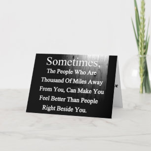 EIN SEHR BESTER FREUNDTAG KARTE