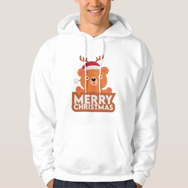 Ein sehr frohe Weihnachten Hoodie (Vorderseite)