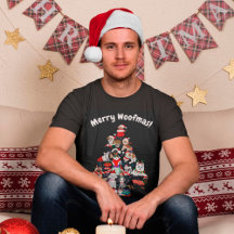 Ein sehr froher Doggie Weihnachten T - Shirt