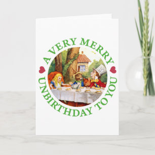 Ein sehr froher Un-Geburtstag für Dich! Feiertagskarte