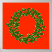 Ein sehr froher Weihnachtskranz