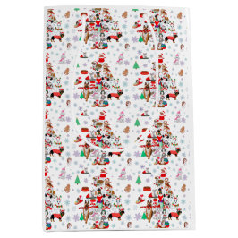 Ein sehr frohes Doggie Weihnachten Mittlere Geschenktüte