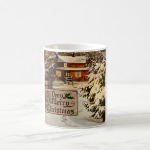 Ein sehr frohes Weihnachtsklassik-Traditioneller-W Tasse