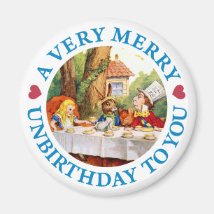 EIN SEHR FRÖHLICHES UNBIRTHDAY ZU IHNEN MAGNET