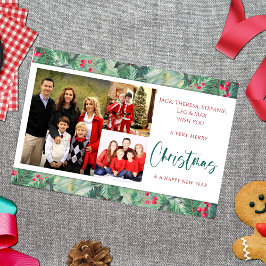 Ein sehr fröhliches Weihnachtsfest Feiertagskarte