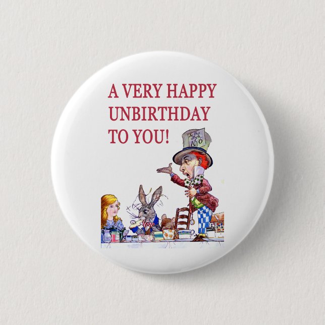 Ein sehr glücklicher Geburtstag für Sie Button (Vorderseite)