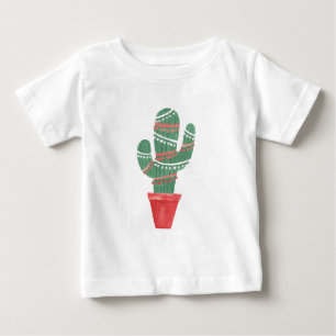 Ein sehr Kaktus-Weihnachtsbaum Baby T-shirt