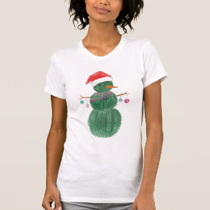 Ein sehr Kaktus-WeihnachtsSchneemann T-Shirt