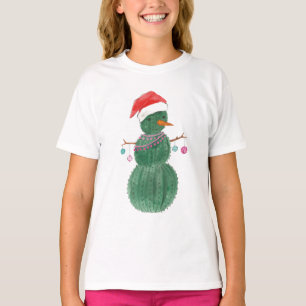Ein sehr Kaktus-WeihnachtsSchneemann T-Shirt