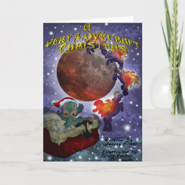 Ein sehr Lovecraft Weihnachten (Vorderseite)