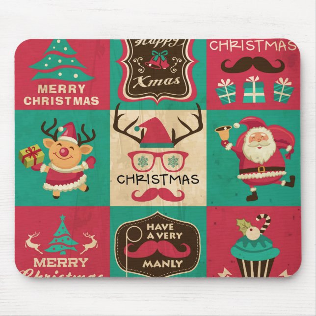 Ein sehr manches Weihnachtsgebäck Mousepad (Vorne)