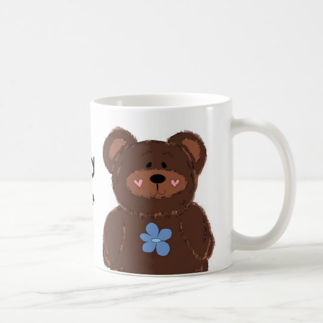 Ein sehr süßer Bär Kaffeetasse (Rechts)