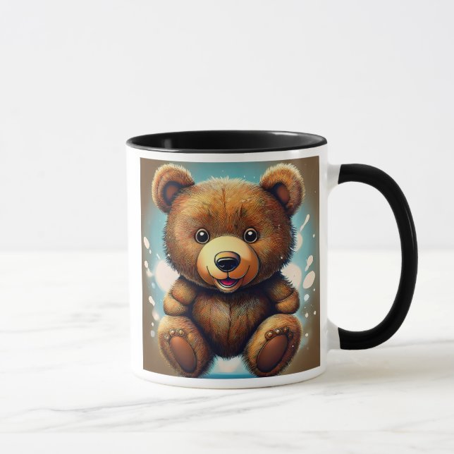 Ein sehr süßer Teddybär. Tasse (Rechts)