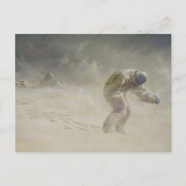 Ein sehr tapferer Herr, 1913 Postkarte (Vorderseite)