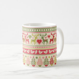 Ein sehr vintage Weihnachten Kaffeetasse