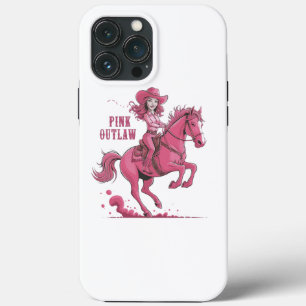 Ein selbstbewusstes Cowgirl, das auf einem geselli Case-Mate iPhone Hülle