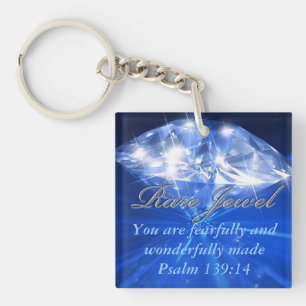 Ein seltener Edelstein Schlüsselanhänger