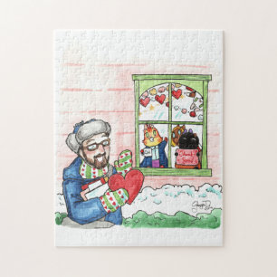 Ein seltenes Spotting des mysteriösen Mailman-Puz Puzzle