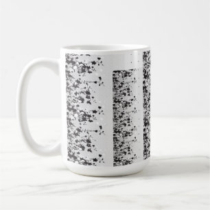 Ein Set mit viel Schwarz-Weiß-Design Kaffeetasse