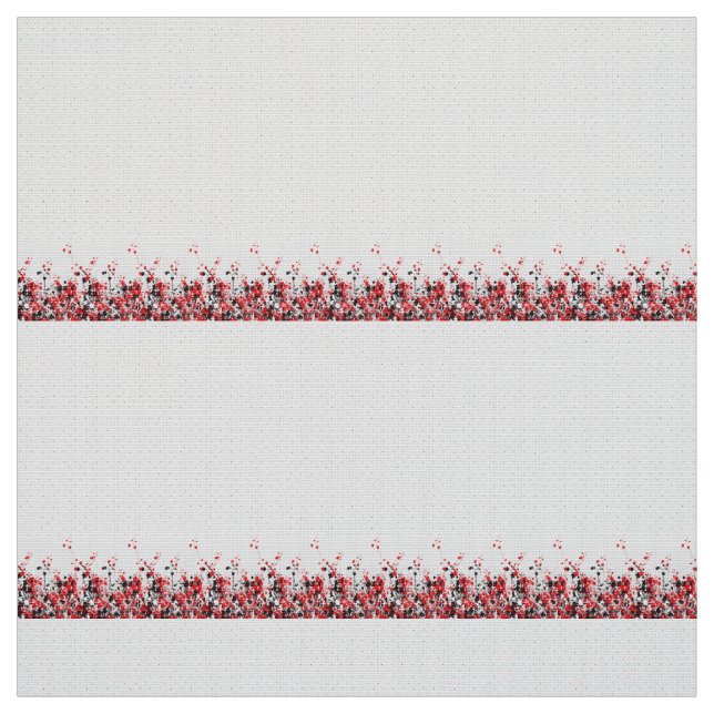 Ein Set mit viel Schwarz-Weiß-Design Stoff (Muster)