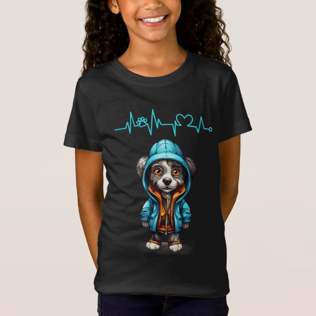 Ein Shirt für Hundeliebhaber (Vorderseite)