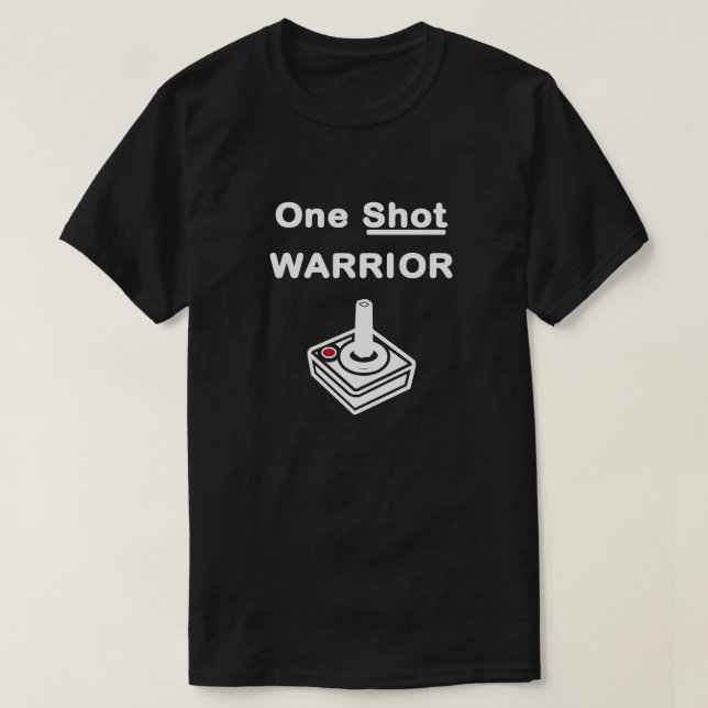 Ein Shot Warrior T-Shirt (Design vorne)