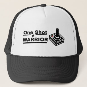 Ein Shot Warrior Truckerkappe