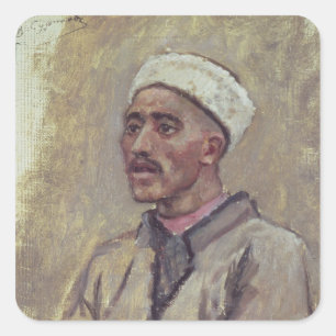 Ein sibirischer Weinstein Quadratischer Aufkleber