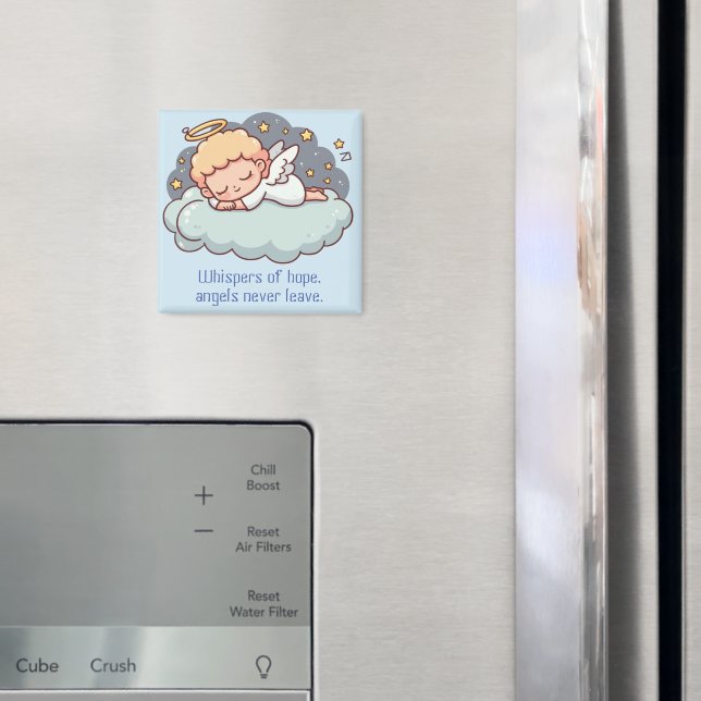Ein sich stützender Engel Magnet (In Situ (Kühlschrank))