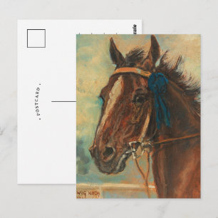 Ein siegreiches Pferd   Ludwig Koch Postkarte