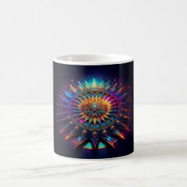 Ein Sierpinski-Dreieck-Fraktal Kaffeetasse