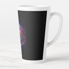 Ein Sierpinski-Dreieck-Fraktal Milchtasse