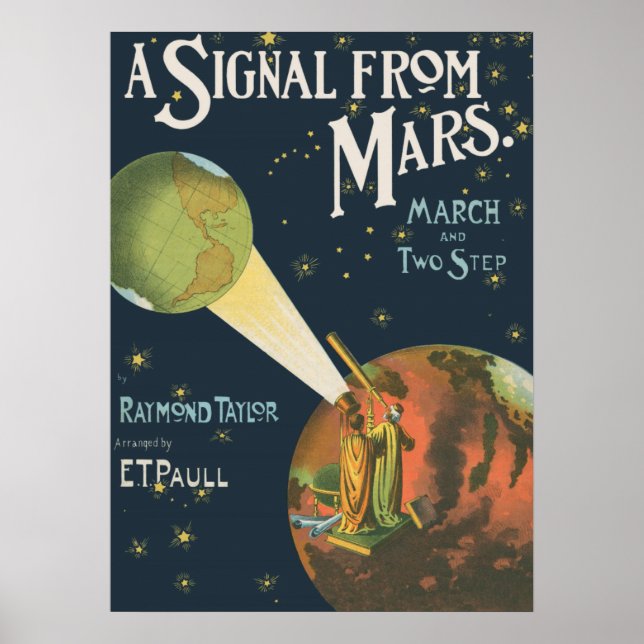 Ein Signal von Mars Poster (Vorne)